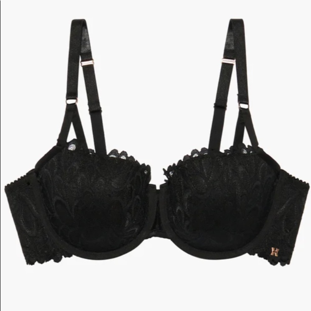 NWT Savage Not Sorry Lace Balconette Bra 36DDD